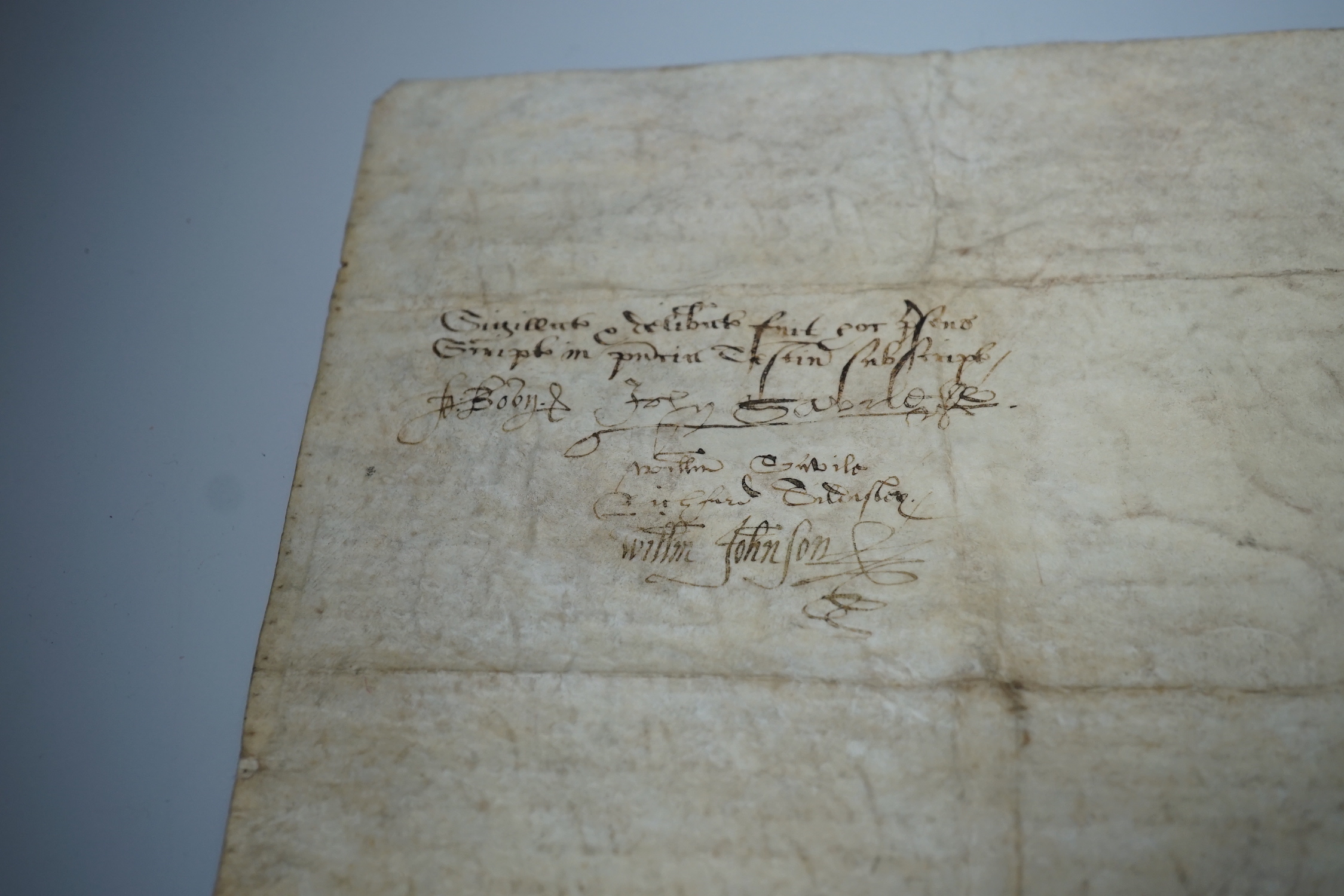 Two 16th century documents